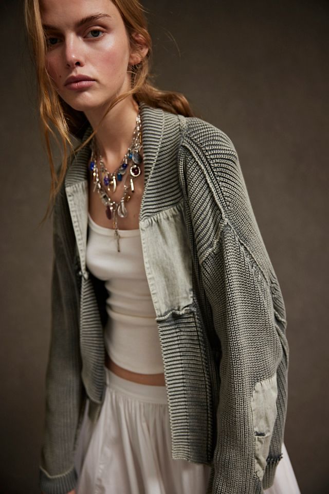 We The Free Worn Thru Surplus Cardi #1