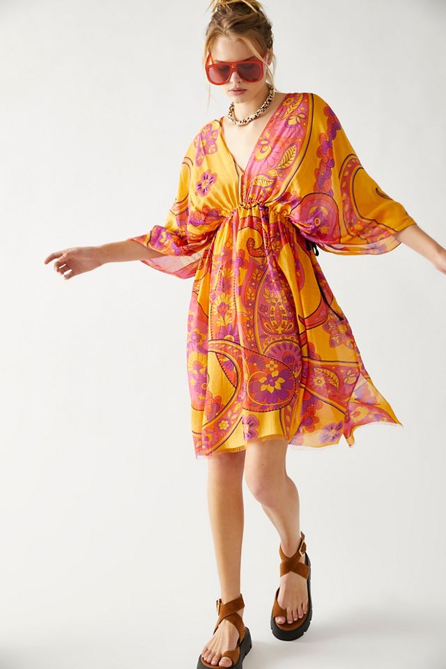 Paisley Festival Isle Kaftan | Free People