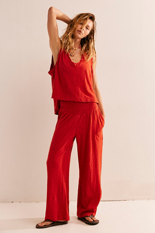 Keep It Cool Co-Ord by free-est at Free People in Cherry, Size: Small