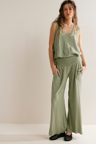 Keep It Cool Co-Ord By free-est At Free People In Lily Pad, Size: XS