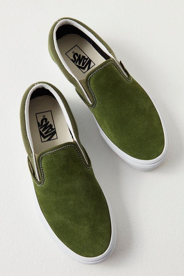 Classic Textured Slip-on Sneakers