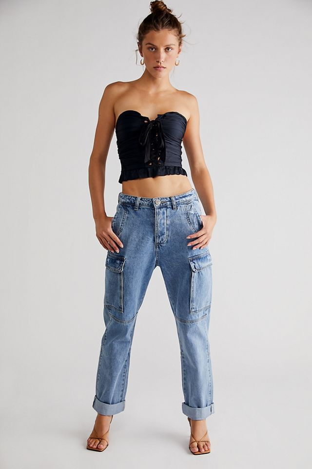 FREE PEOPLE Ezra Cargo Jeans