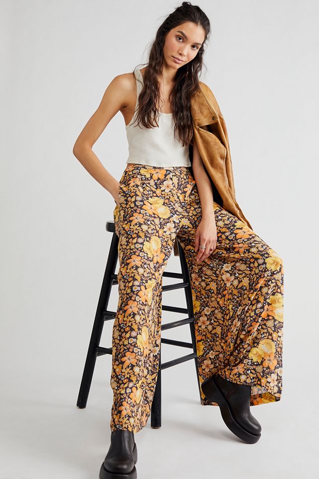 Spell Hibiscus Lane Wide-Leg Pants | Free People