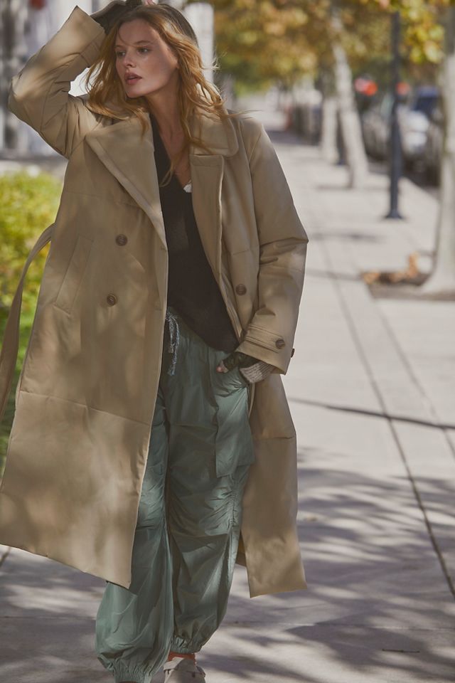 Free people trench on sale coat