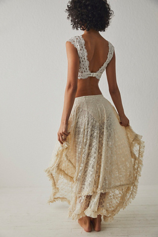 French Courtship Maxi Slip Skirt - thumbnail 6