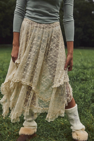 French Courtship Maxi Slip Skirt - thumbnail 10