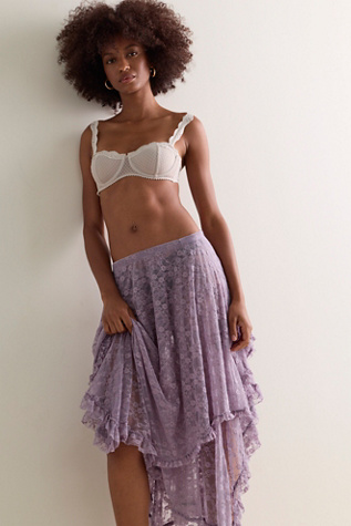 French Courtship Maxi Slip Skirt
