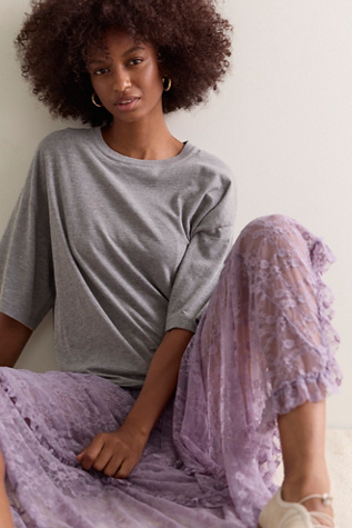 French Courtship Maxi Slip Skirt