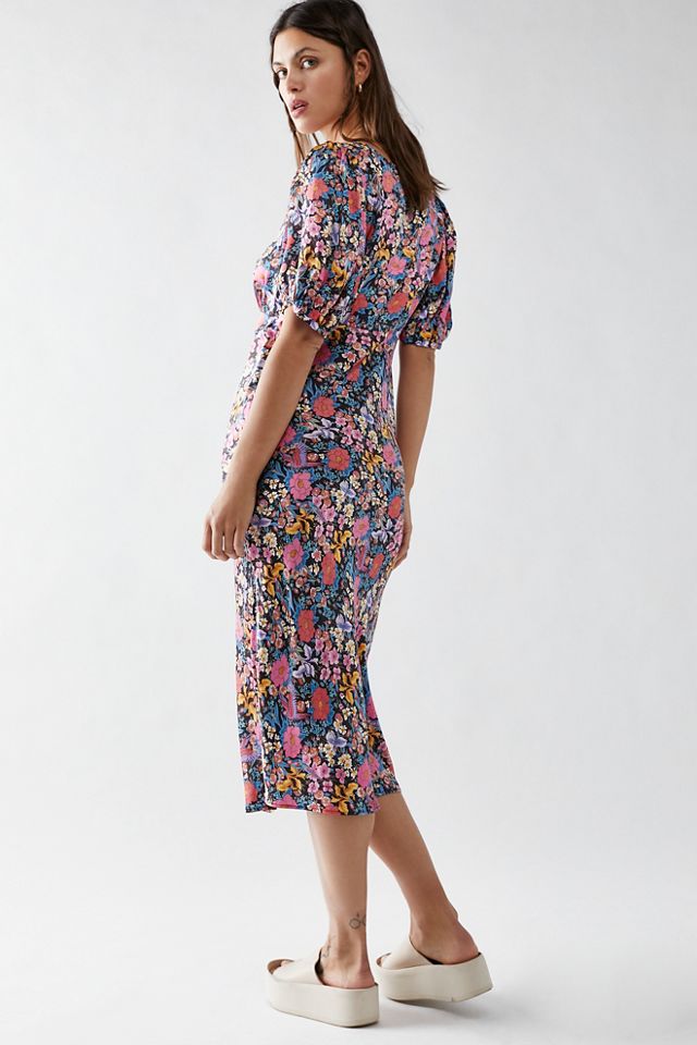 Spell Last Drinks Bias Midi Dress #1