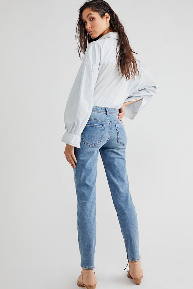 Evie Low-Rise Slim Straight Jeans #2