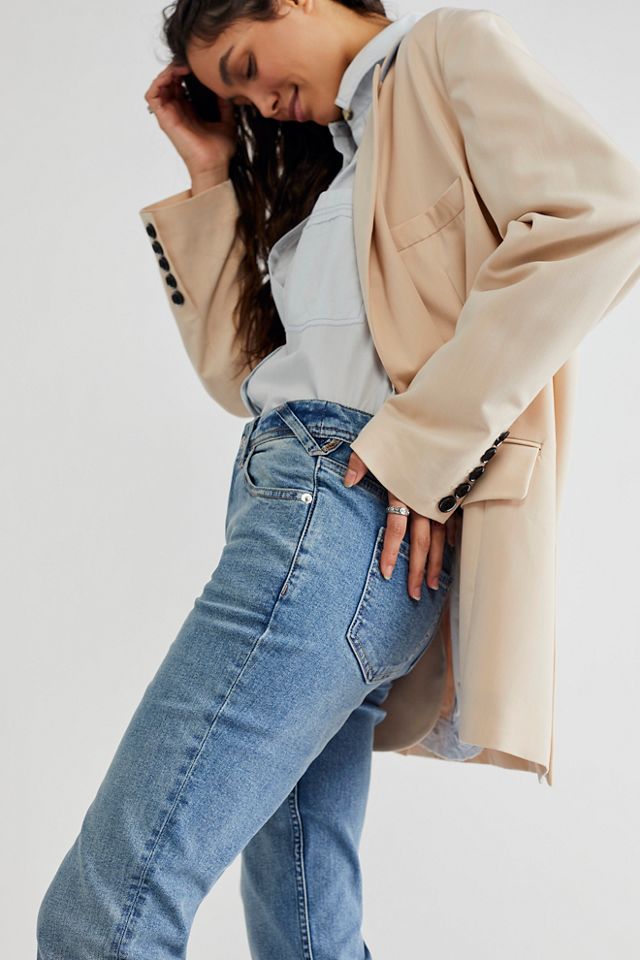 Evie Low-Rise Slim Straight Jeans #3