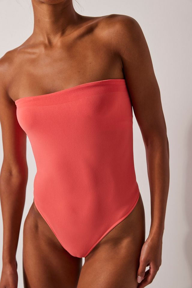 Tati Seamless Tube Bodysuit by Intimately at Free People, Bonfiore, M/L -  ShopStyle Shapewear