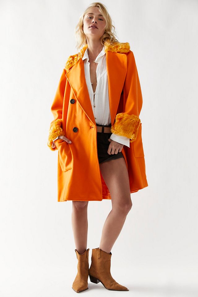 Free people shop wool coat