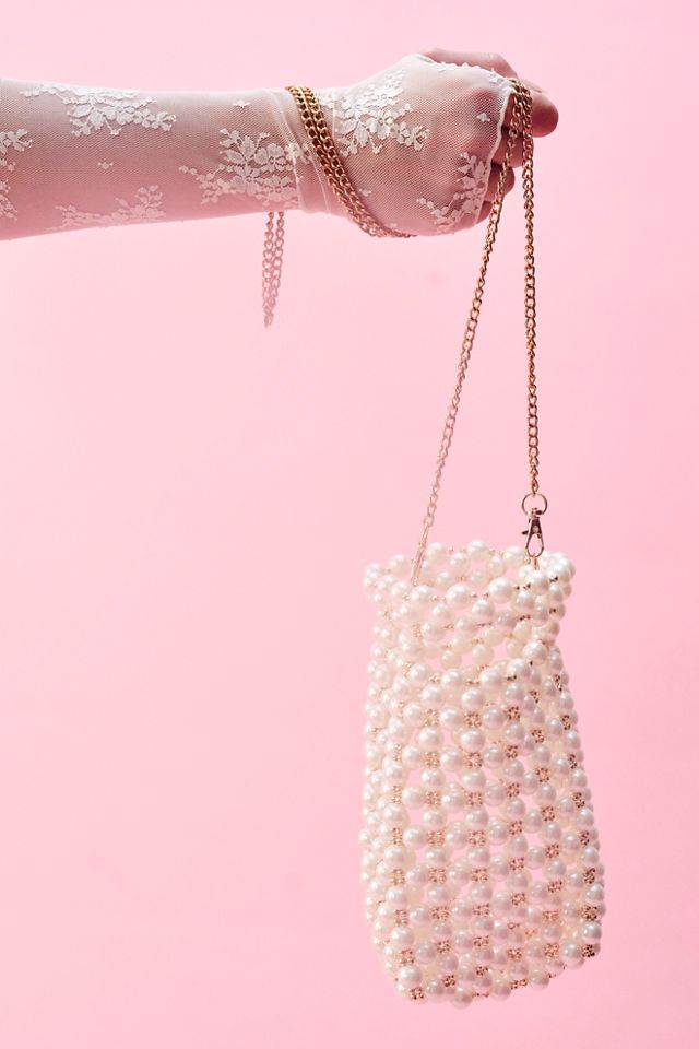 Pearl outlet crossbody bag