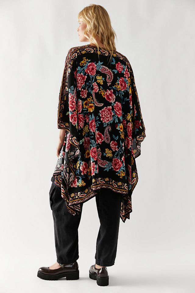 Kimono à fleurs Dynasty #1