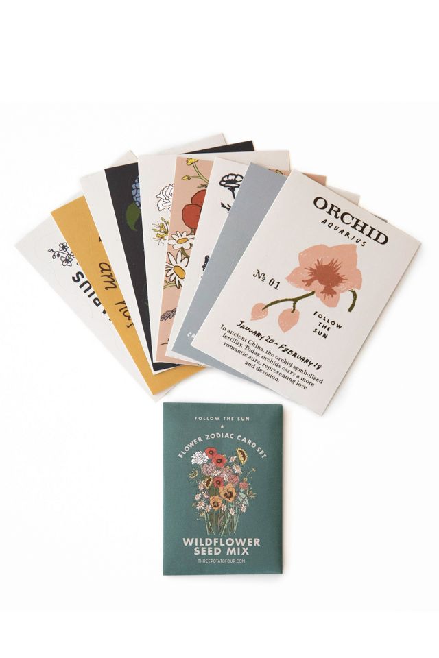 Three Potato Four Flower Sticker Card Set | Free People