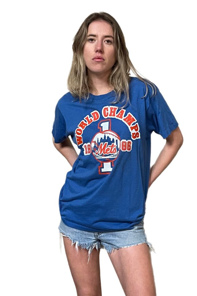 Vintage 1986 NY Mets T-Shirt Selected By Villains Vintage