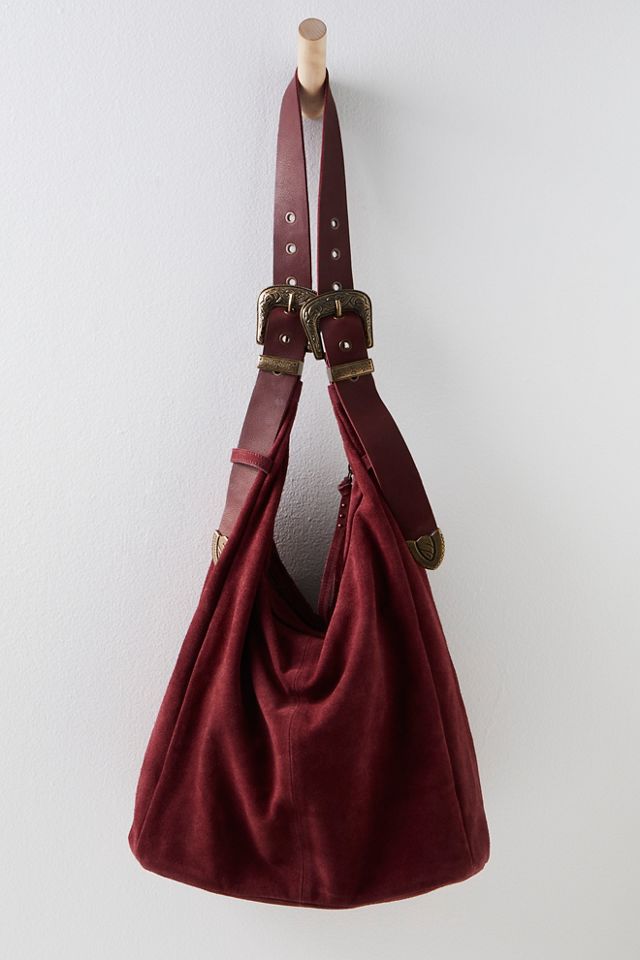 Free People Westbound Suede Tote Bag. 4