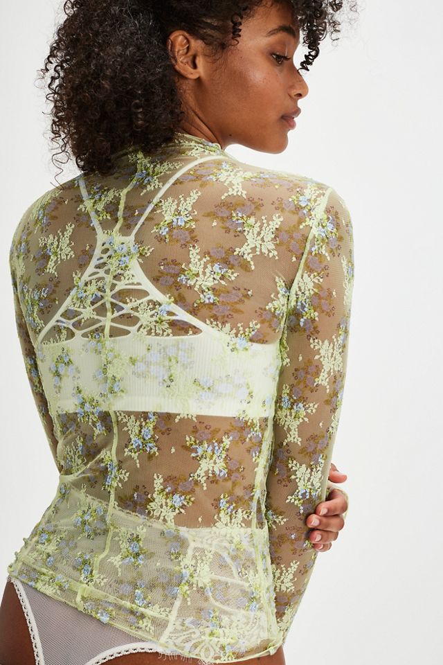 Lady Lux Printed Layering Top #1