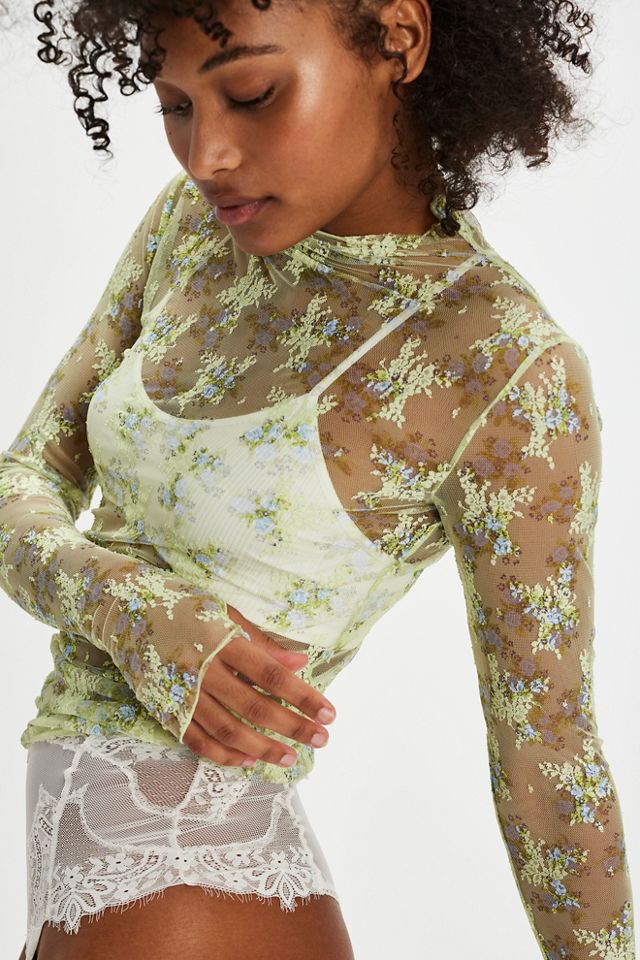 Lady Lux Printed Layering Top #2