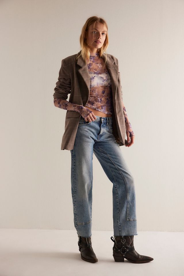 Lady Lux Printed Layering Top #2