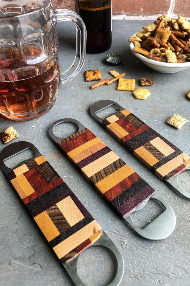 Honorable Oak Bartender Bottle Opener #3