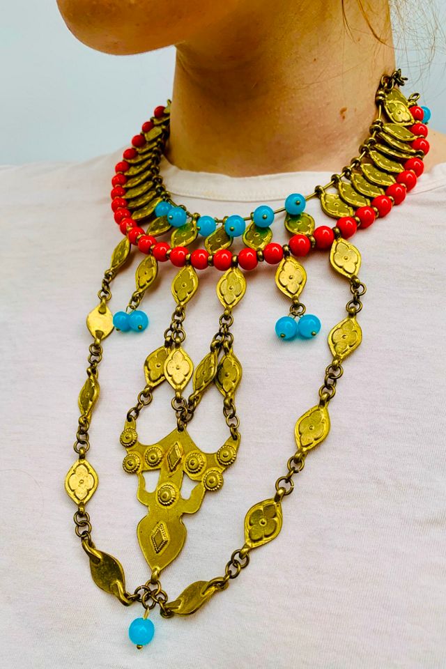 Vintage Tiered Choker Selected by Nomad Vintage #2