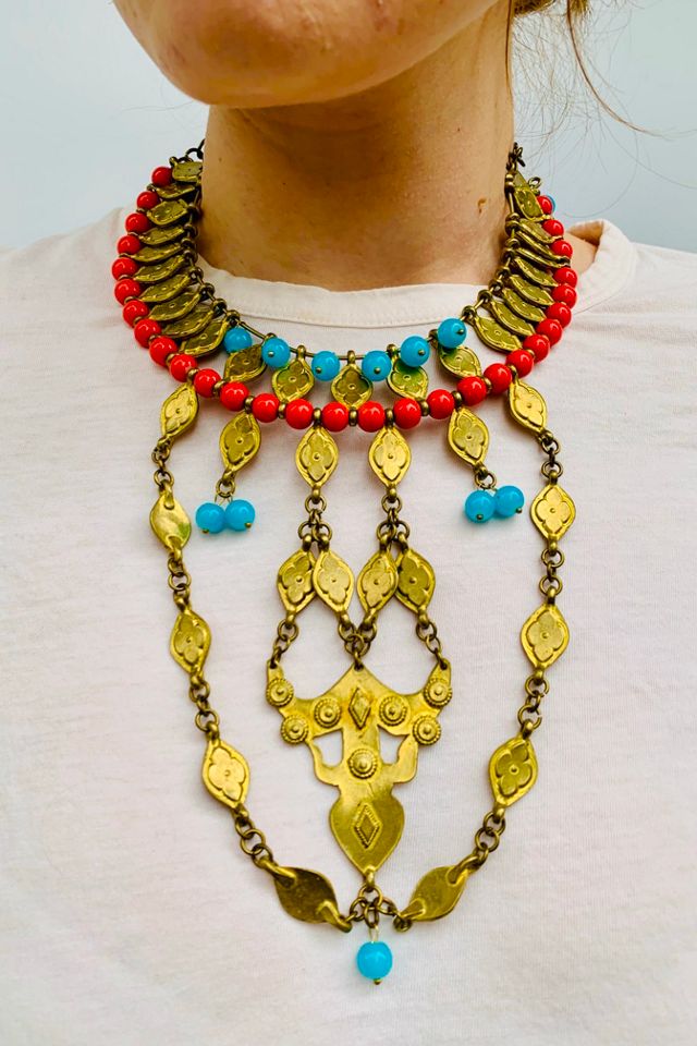 Vintage Tiered Choker Selected by Nomad Vintage #3
