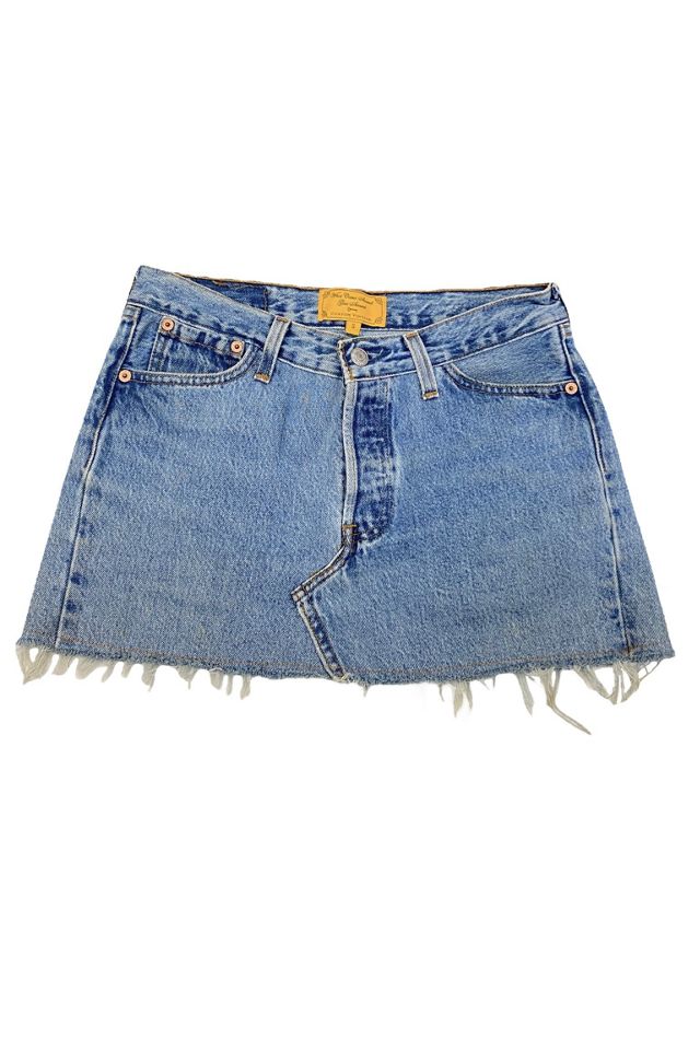 Levis denim skirt vintage best sale