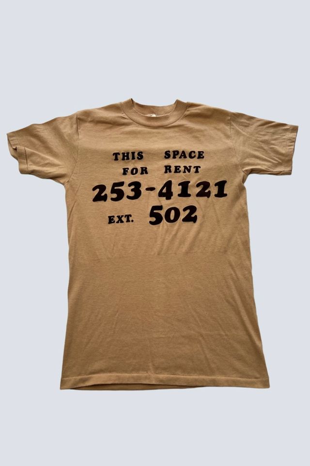 This Space for Rent T-Shirt Selected by Goodbye Heart