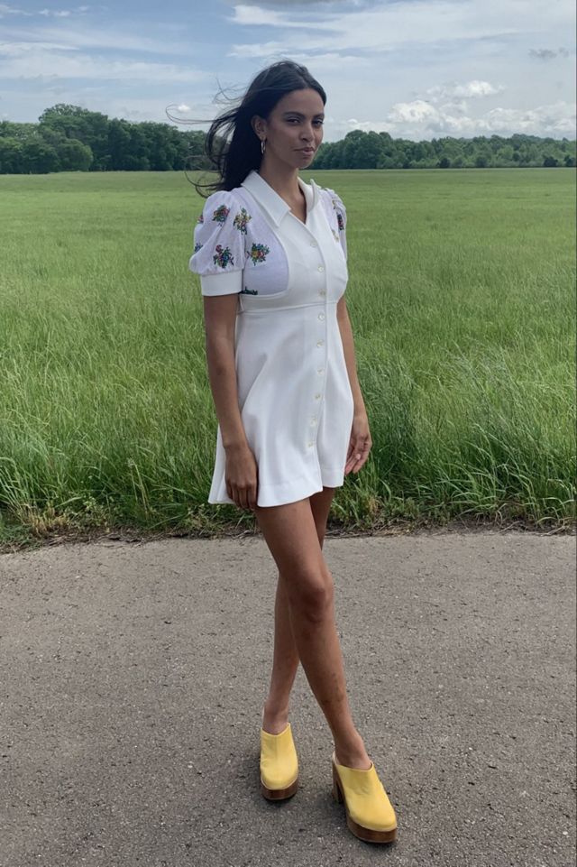 Vintage Puff Sleeve Mini Dress Selected by My Friend Dorian