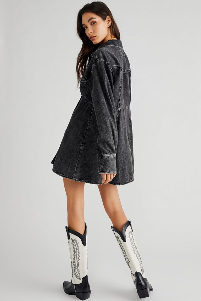 We The Free Sammi Denim Mini Dress #3