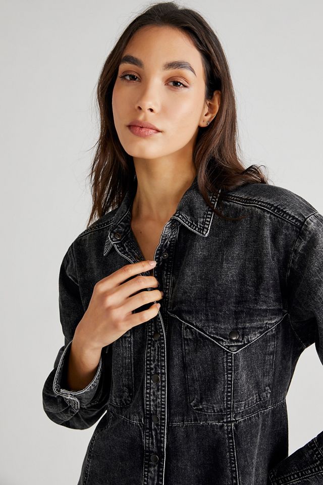 We The Free Sammi Denim Mini Dress #5