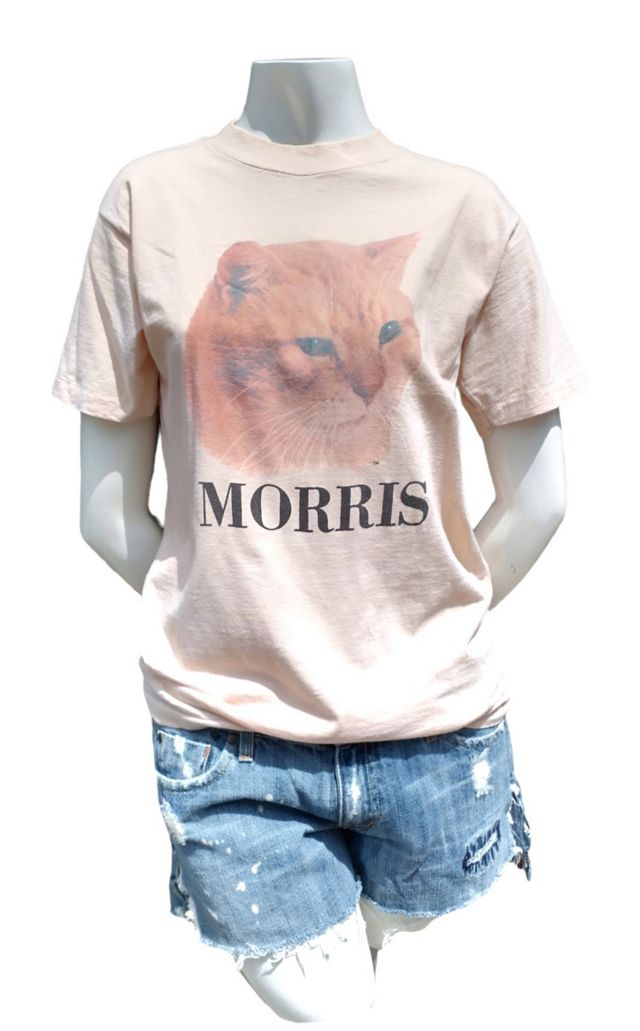 Morris the cat shirt sales