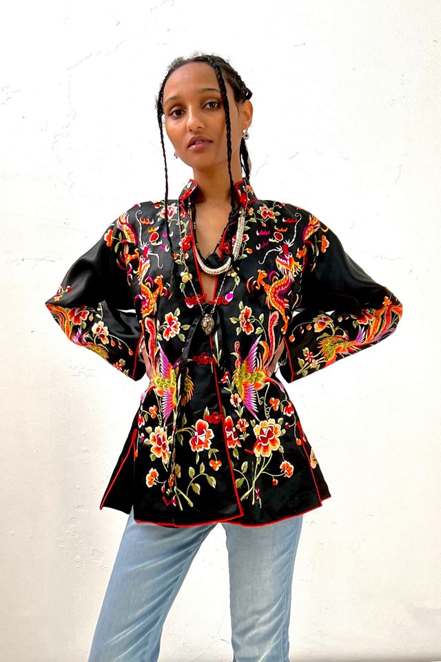 Vintage 2025 silk jackets