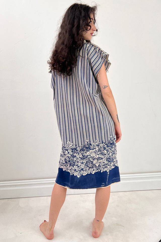 Anna Corinna Stripes and Flowers Smock Dress #1