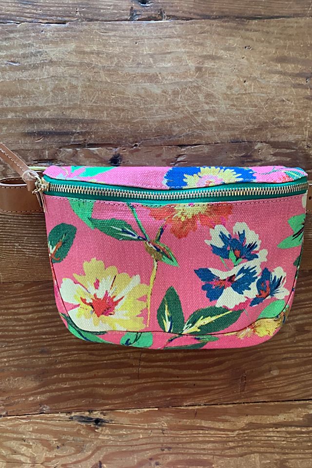 New With Tags Clare V. Pink Floral Fanny Pack Selected by The Curatorial  Dept.