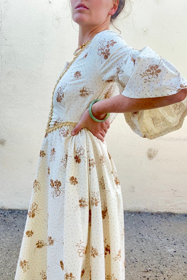 Vintage Gunne Sax Black Label Floral Dress Selected by The Curatorial Dept. #2