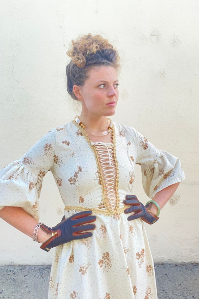 Vintage Gunne Sax Black Label Floral Dress Selected by The Curatorial Dept. #3