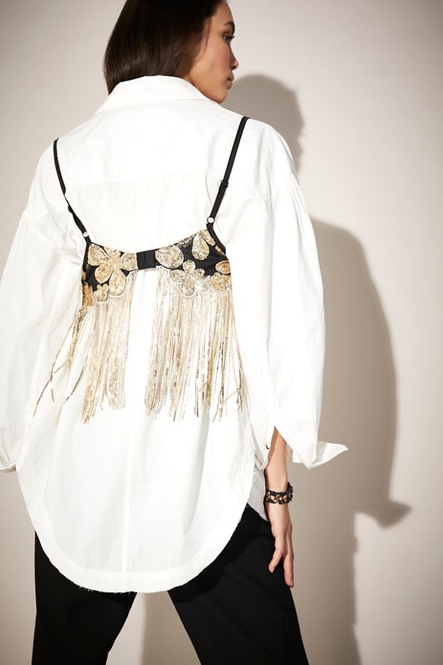 For Love & Lemons Colette Crop Top #1