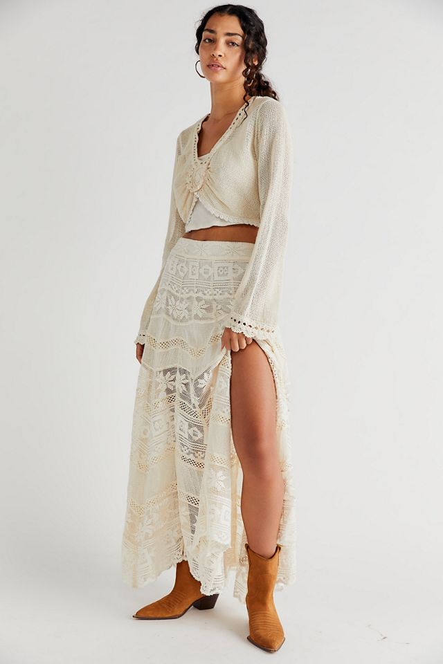 Free people 2025 maxi skirt