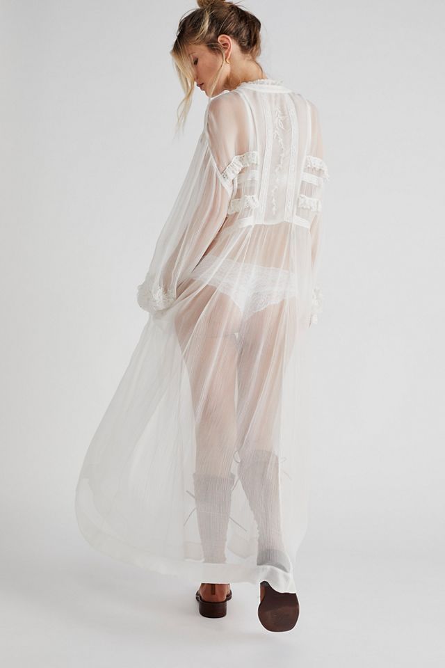 Robe longue en dentelle Amelia #2