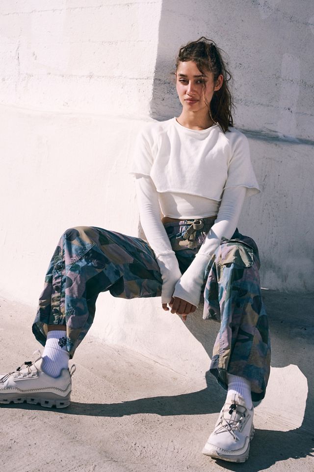 Free people camo on sale pants