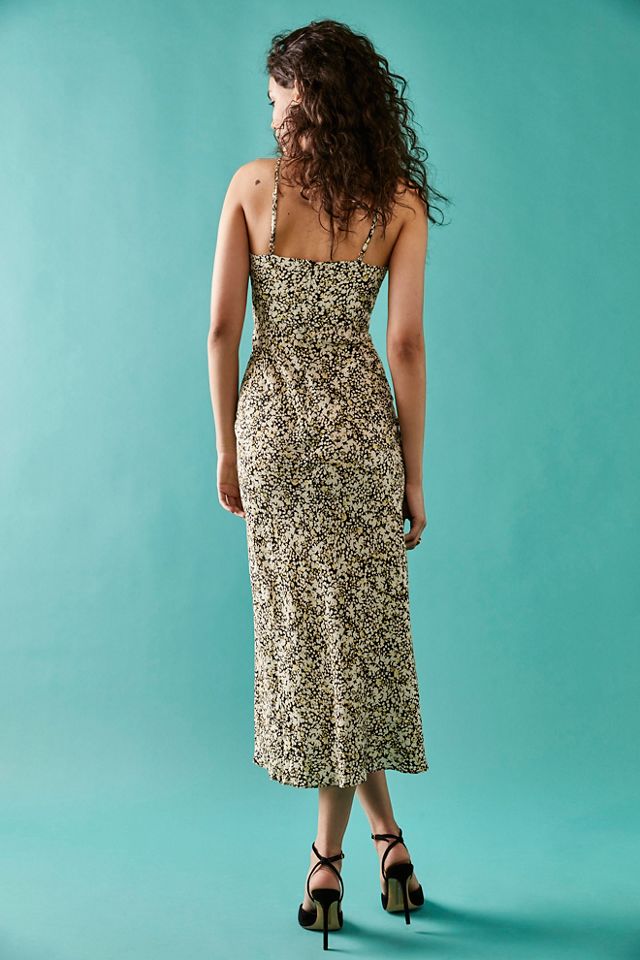 Robe midi en soie Tammy ​​​​​Shona Joy #1