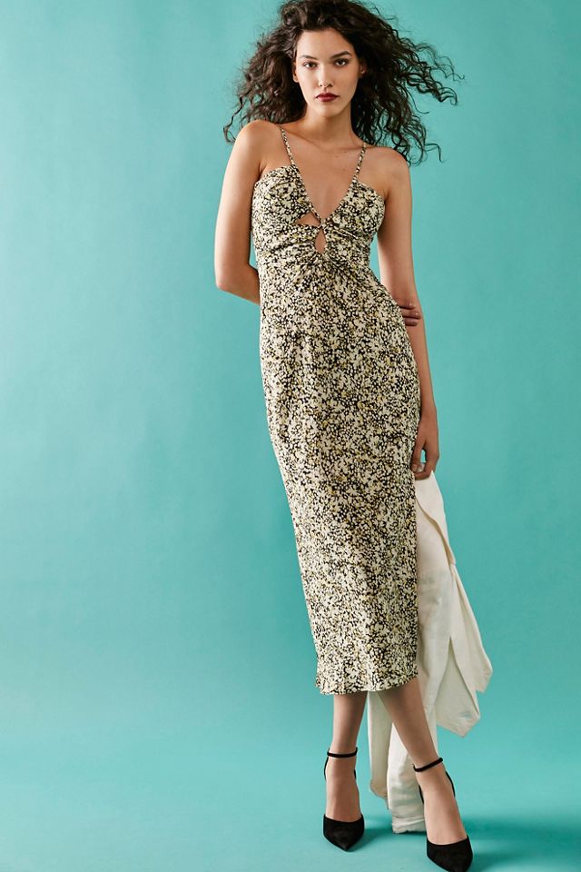 Robe midi en soie Tammy ​​​​​Shona Joy #3