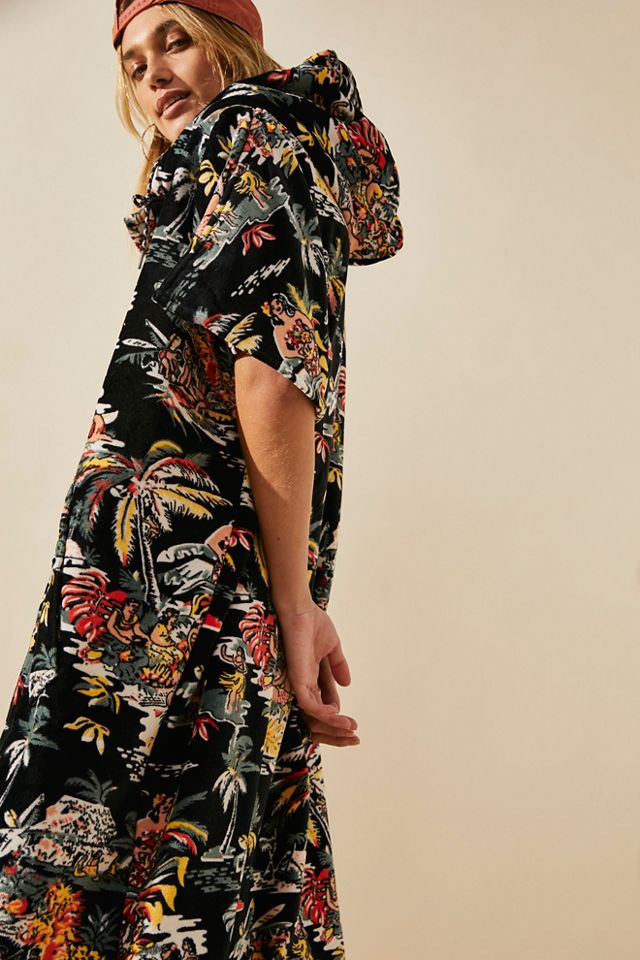 Slowtide Island Breeze Changing Poncho #2