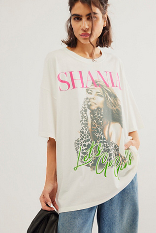 Free People Shania Let's Go Girls Tee. 1