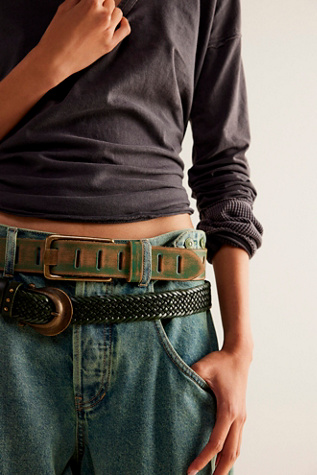 We The Free Jona Belt at Free People in Oxidized, Size: L-XL/G-TG