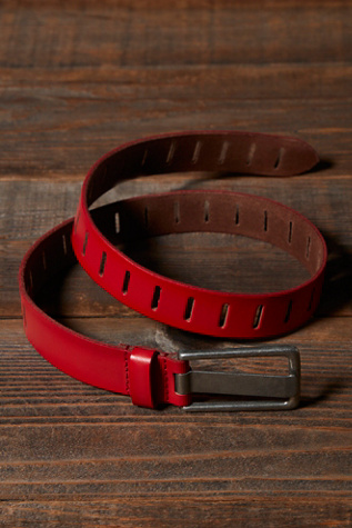 We The Free Jona Belt at Free People in Strawberry, Size: S-M/P-M