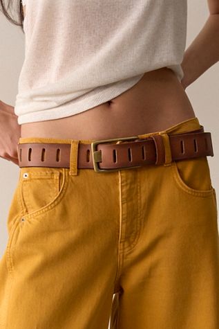 Vale Crystal Buckle Belt | Free People UK display picture 2